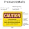 Signmission Radiation & Laser Sign, 7 in H x 10 in W, Vinyl Decal, Rectangle OS-2PACK-CR-D-710-L-10143 - alternate 2